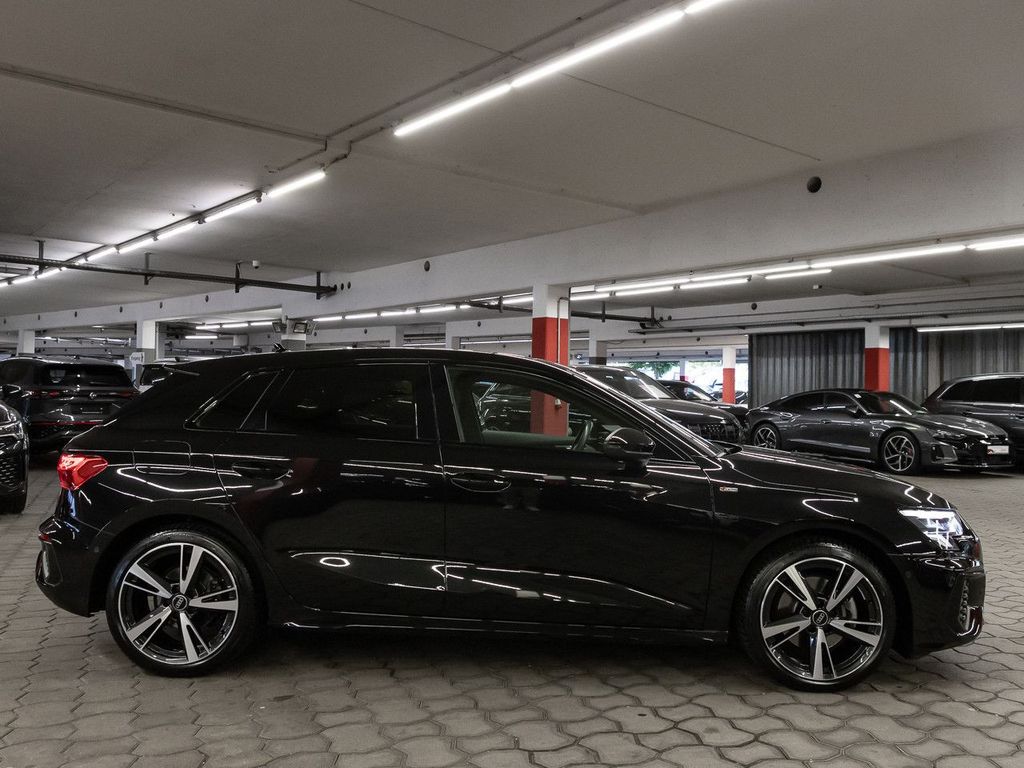 Audi A3 2023 г. Чёрный, пробег 26596 км