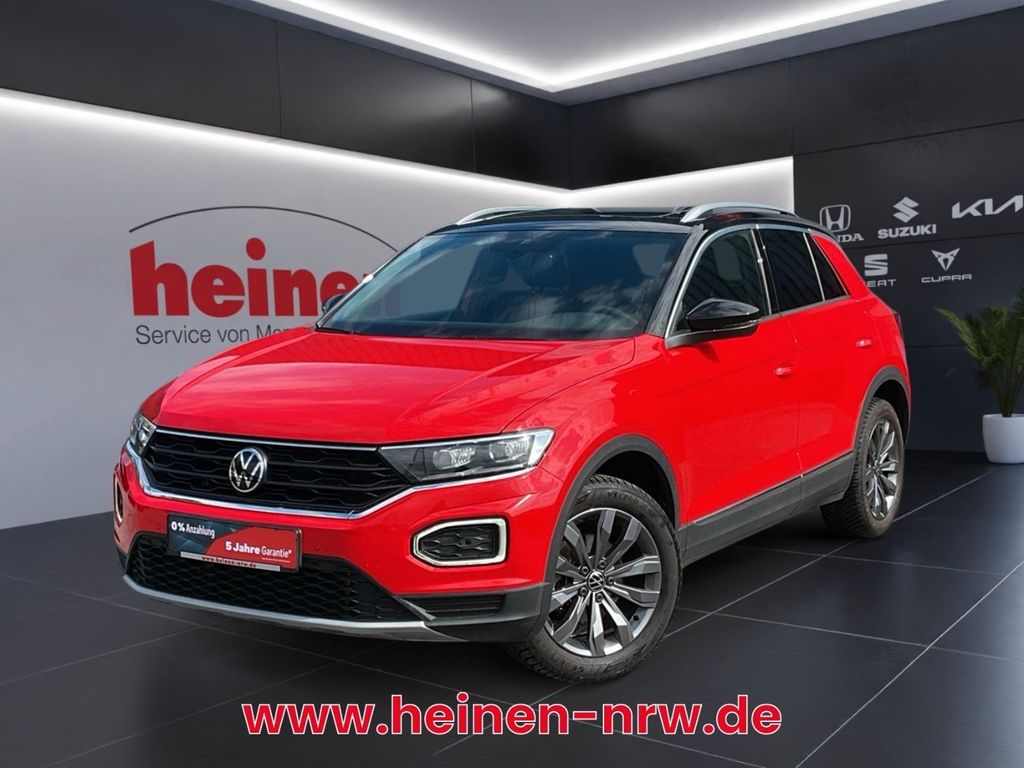 Volkswagen T-Roc 2021 г. Красный, пробег 56624 км