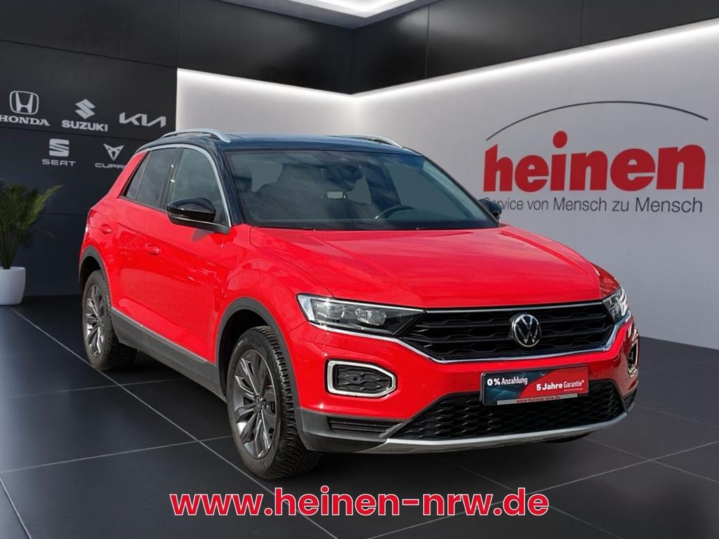 Volkswagen T-Roc 2021 г. Красный, пробег 56624 км