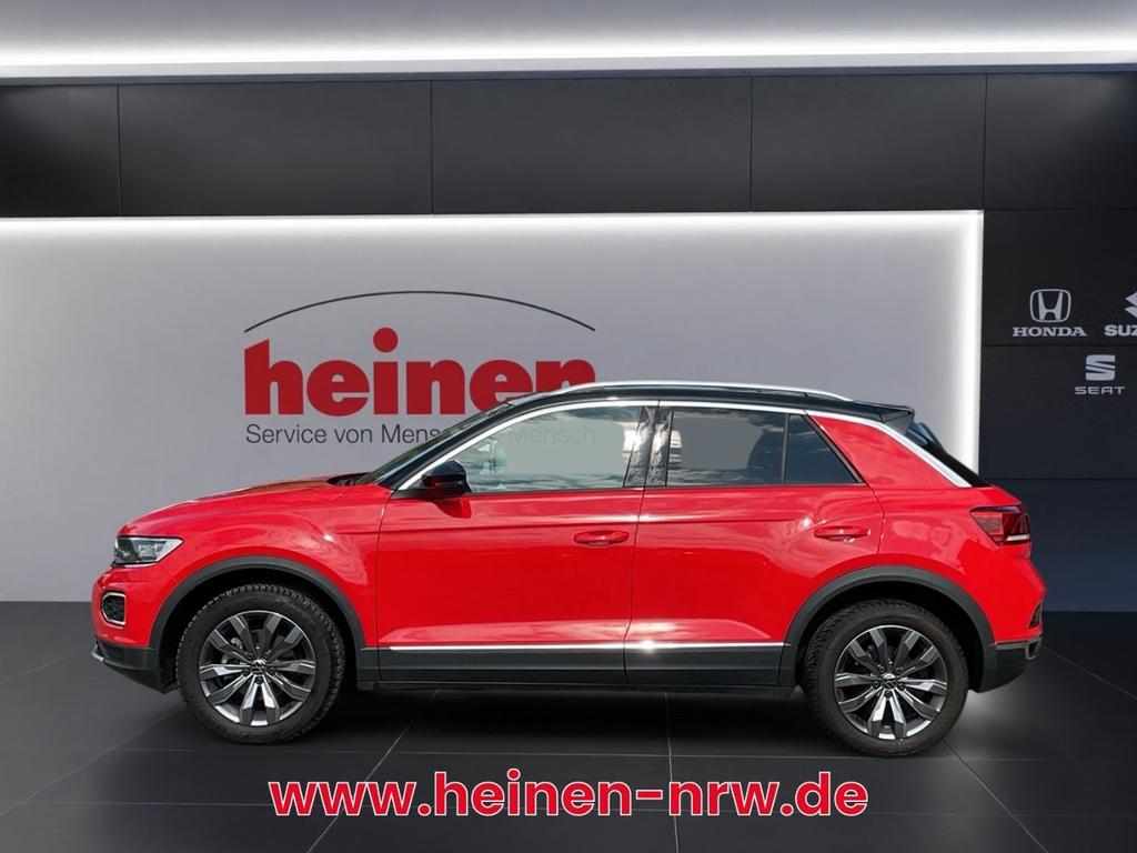 Volkswagen T-Roc 2021 г. Красный, пробег 56624 км