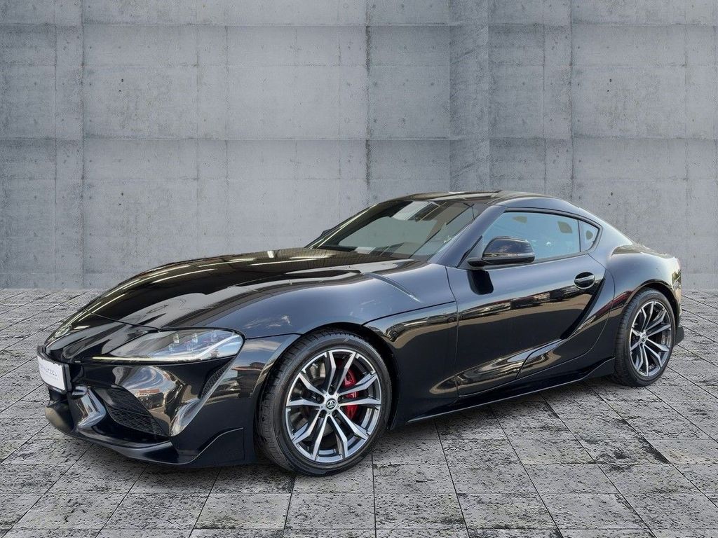 Toyota Supra 2022 г. Чёрный, пробег 50196 км