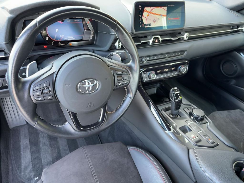 Toyota Supra 2022 г. Чёрный, пробег 50196 км
