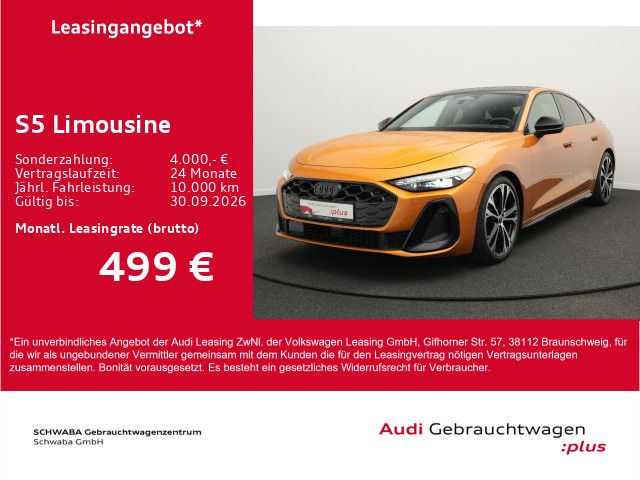 Audi S5 2025 г. Оранжевый, пробег 13400 км
