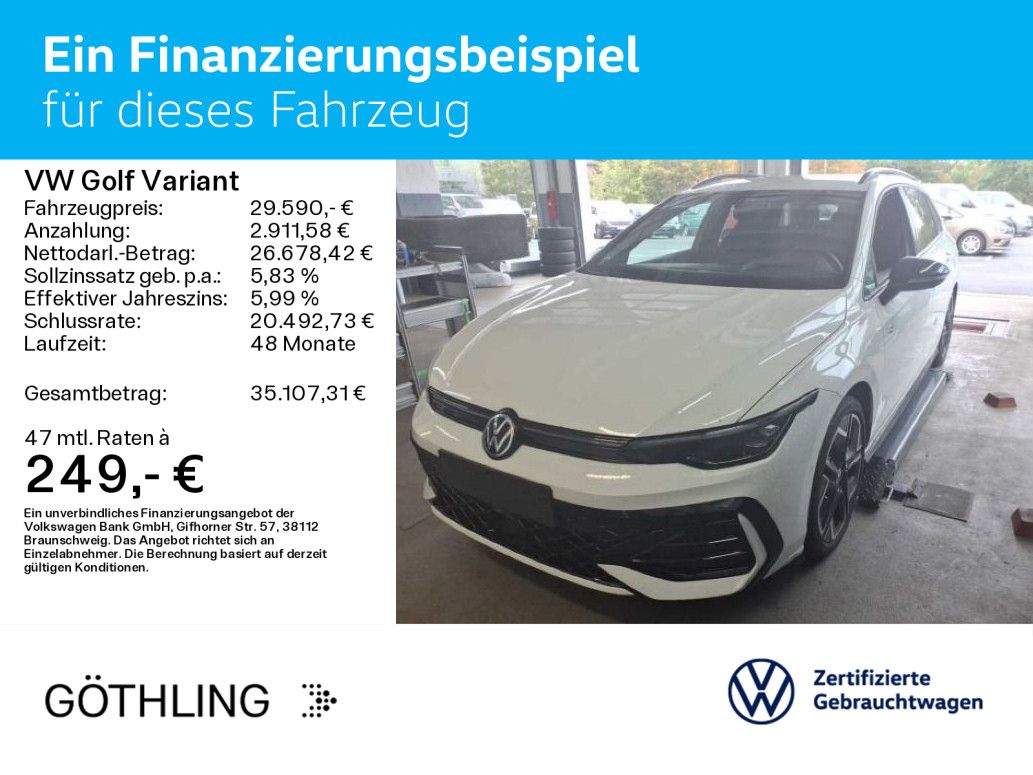 Volkswagen Golf 2025 г. Белый, пробег 21301 км