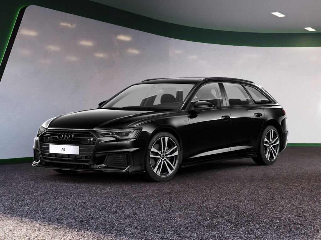 Audi A6 2022 г. Чёрный, пробег 56319 км