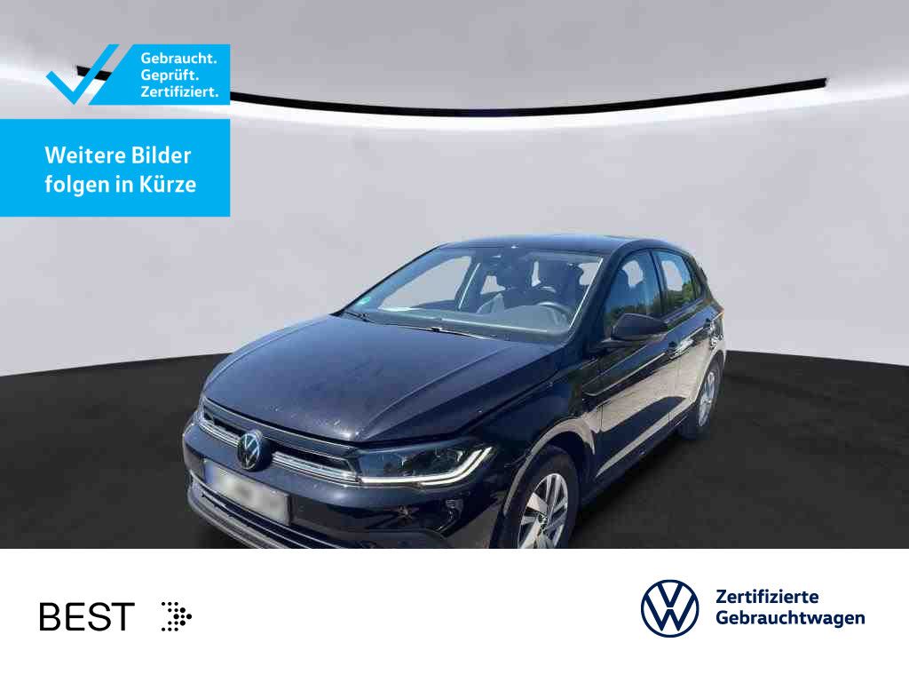 Volkswagen Polo 2023 г. Чёрный, пробег 35800 км