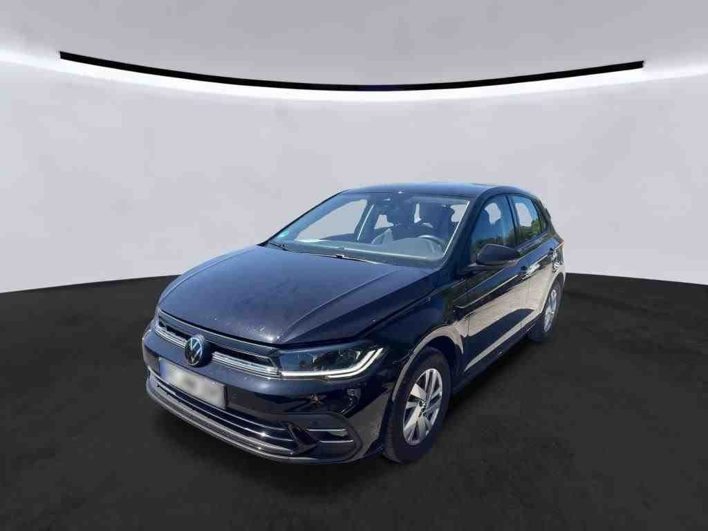 Volkswagen Polo 2023 г. Чёрный, пробег 35800 км
