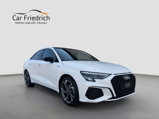 Audi A3 2023 г. Белый, пробег 41800 км