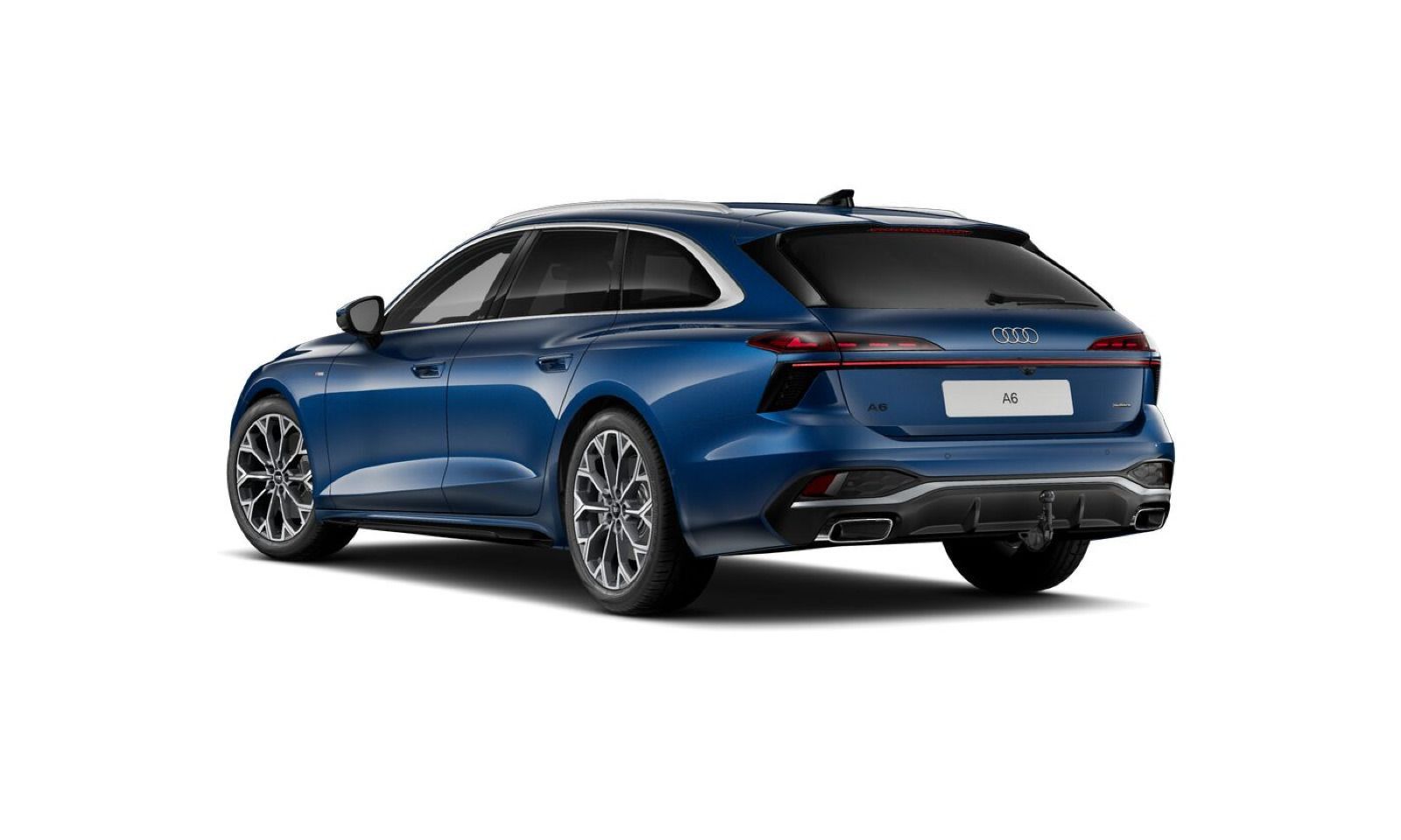 Audi A6 2025 г. Синий, пробег 15800 км