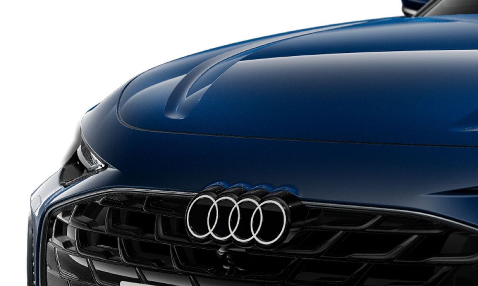 Audi A6 2025 г. Синий, пробег 15800 км