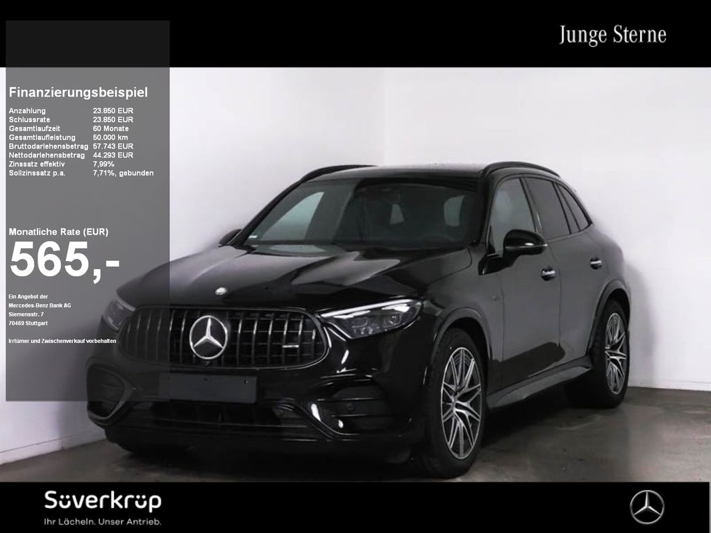 Mercedes-Benz GLC 43 AMG 2025 г. Чёрный, пробег 15539 км