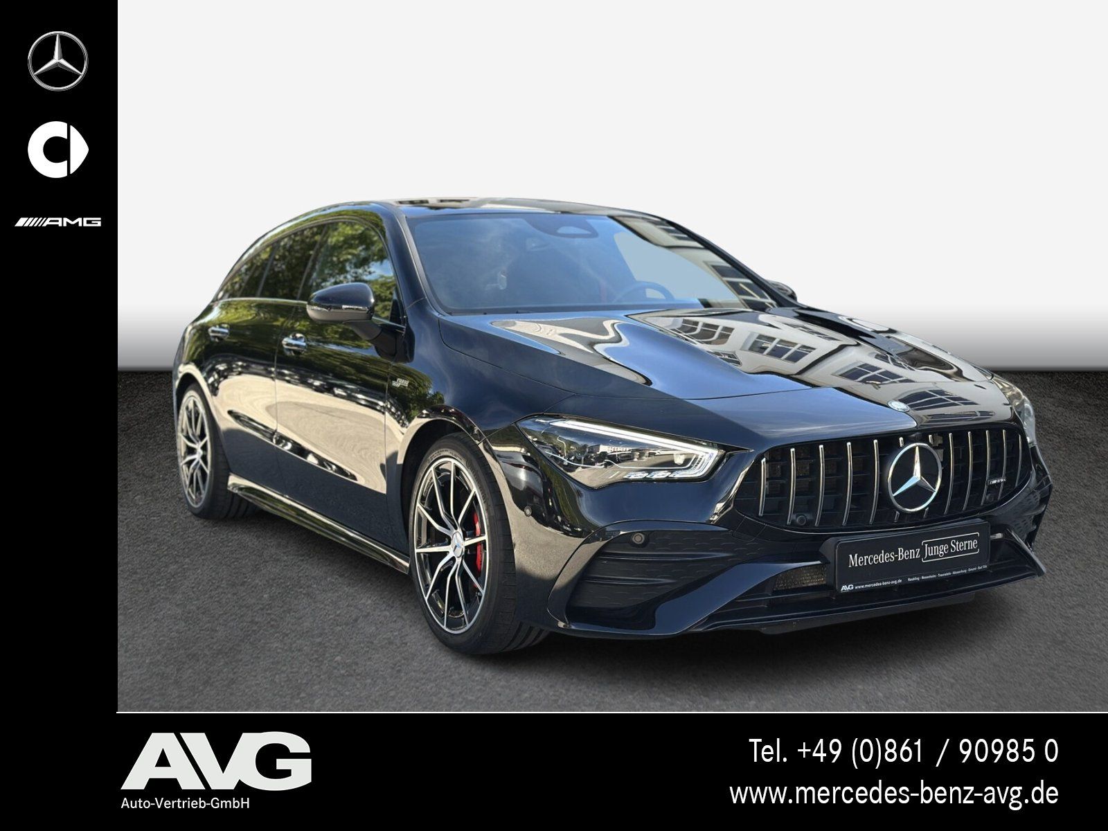 Mercedes-Benz CLA 35 AMG SHOOTING BRAKE 2024 г. Чёрный, пробег 53535 км