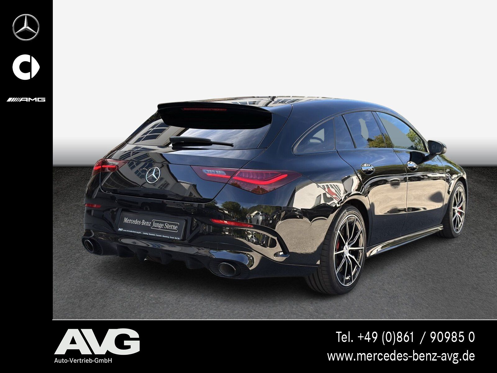 Mercedes-Benz CLA 35 AMG SHOOTING BRAKE 2024 г. Чёрный, пробег 53535 км