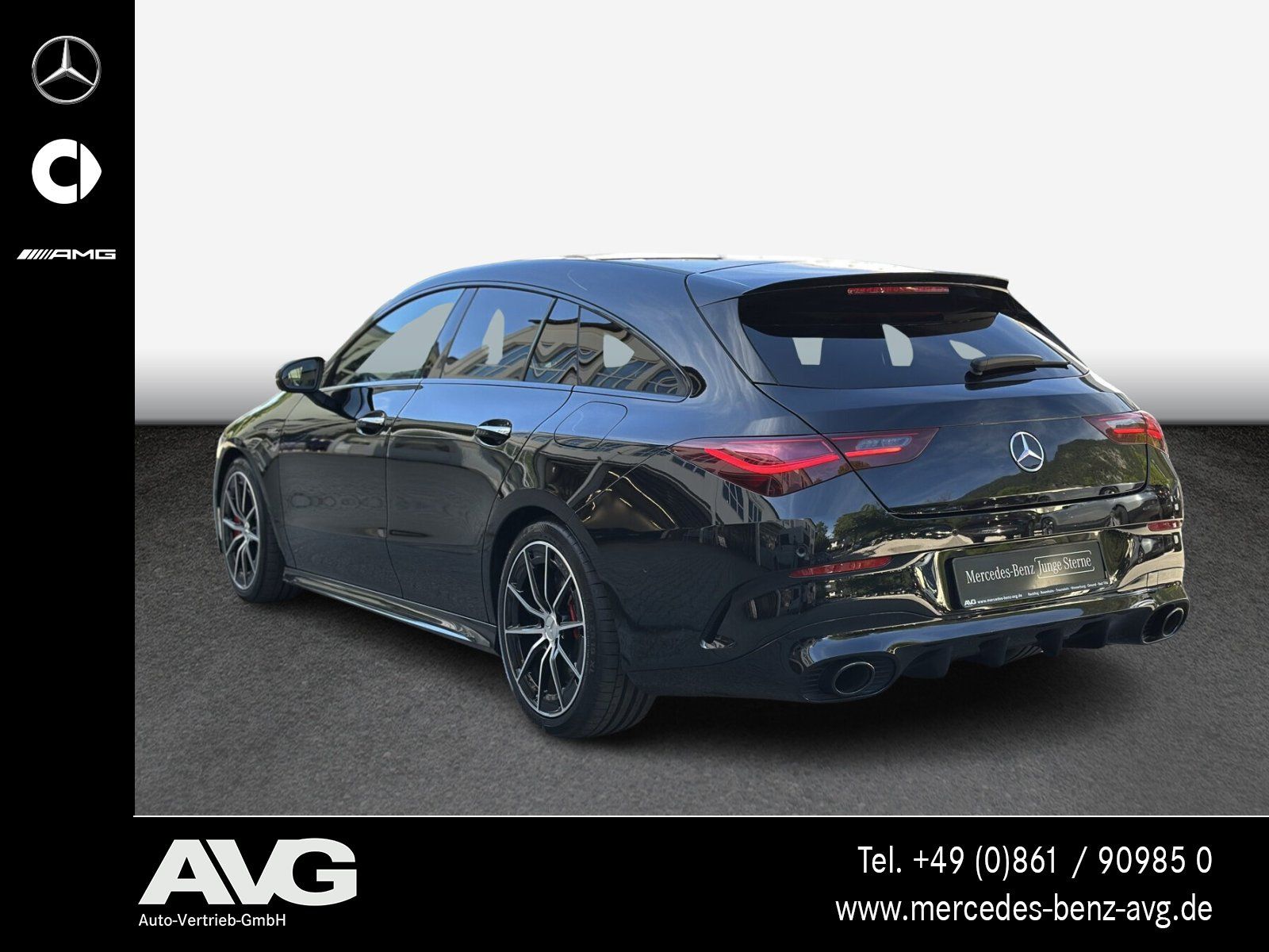 Mercedes-Benz CLA 35 AMG SHOOTING BRAKE 2024 г. Чёрный, пробег 53535 км