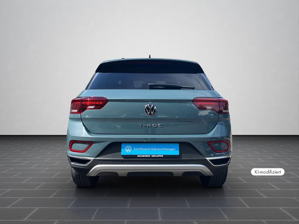 Volkswagen T-Roc 2022 г. Синий, пробег 35227 км