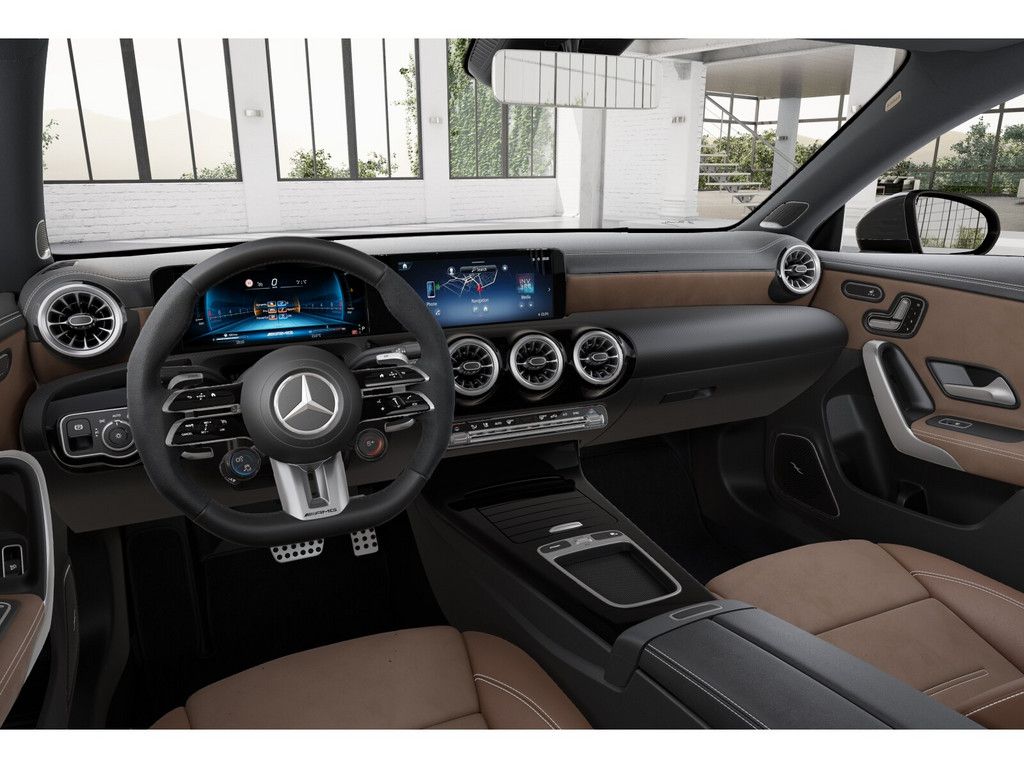 Mercedes-Benz CLA 45 AMG 2024 г. Серебристый, пробег 28229 км