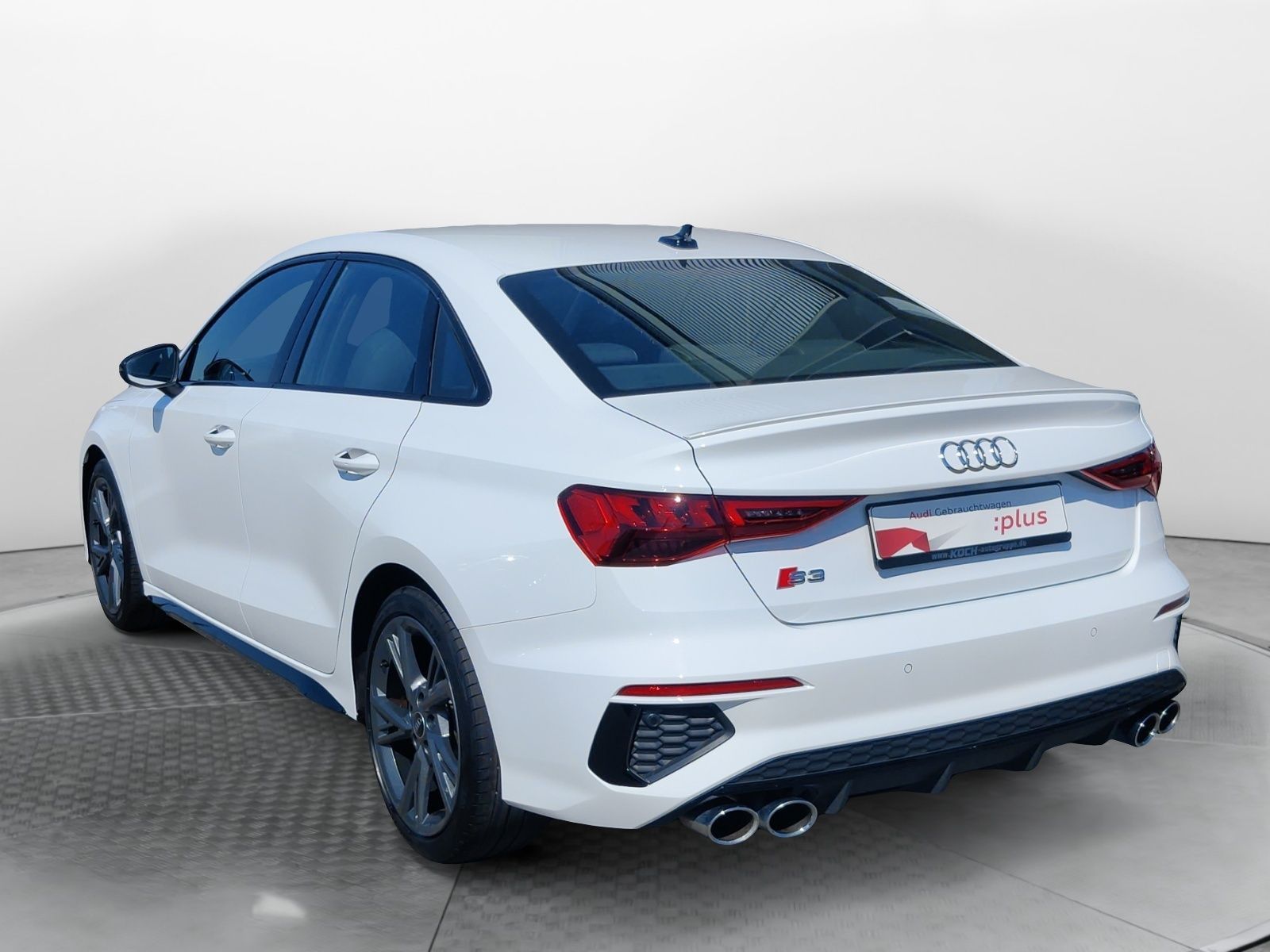 Audi S3 2023 г. Белый, пробег 48300 км