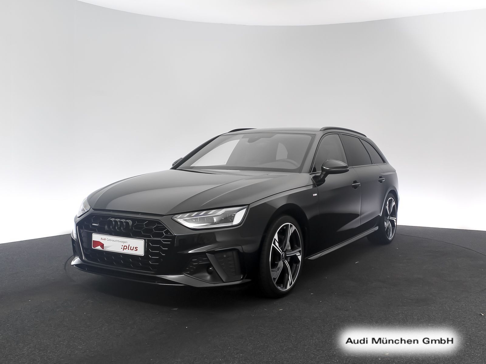 Audi A4 2024 г. Чёрный, пробег 37930 км