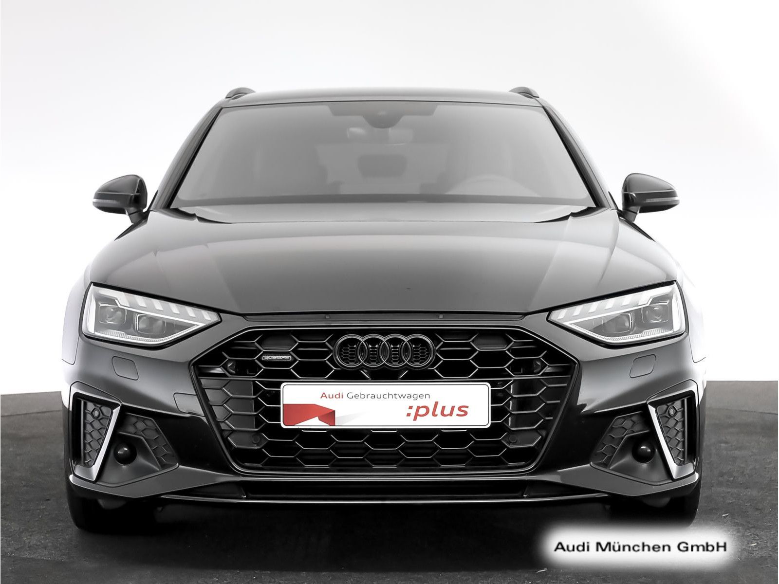 Audi A4 2024 г. Чёрный, пробег 37930 км