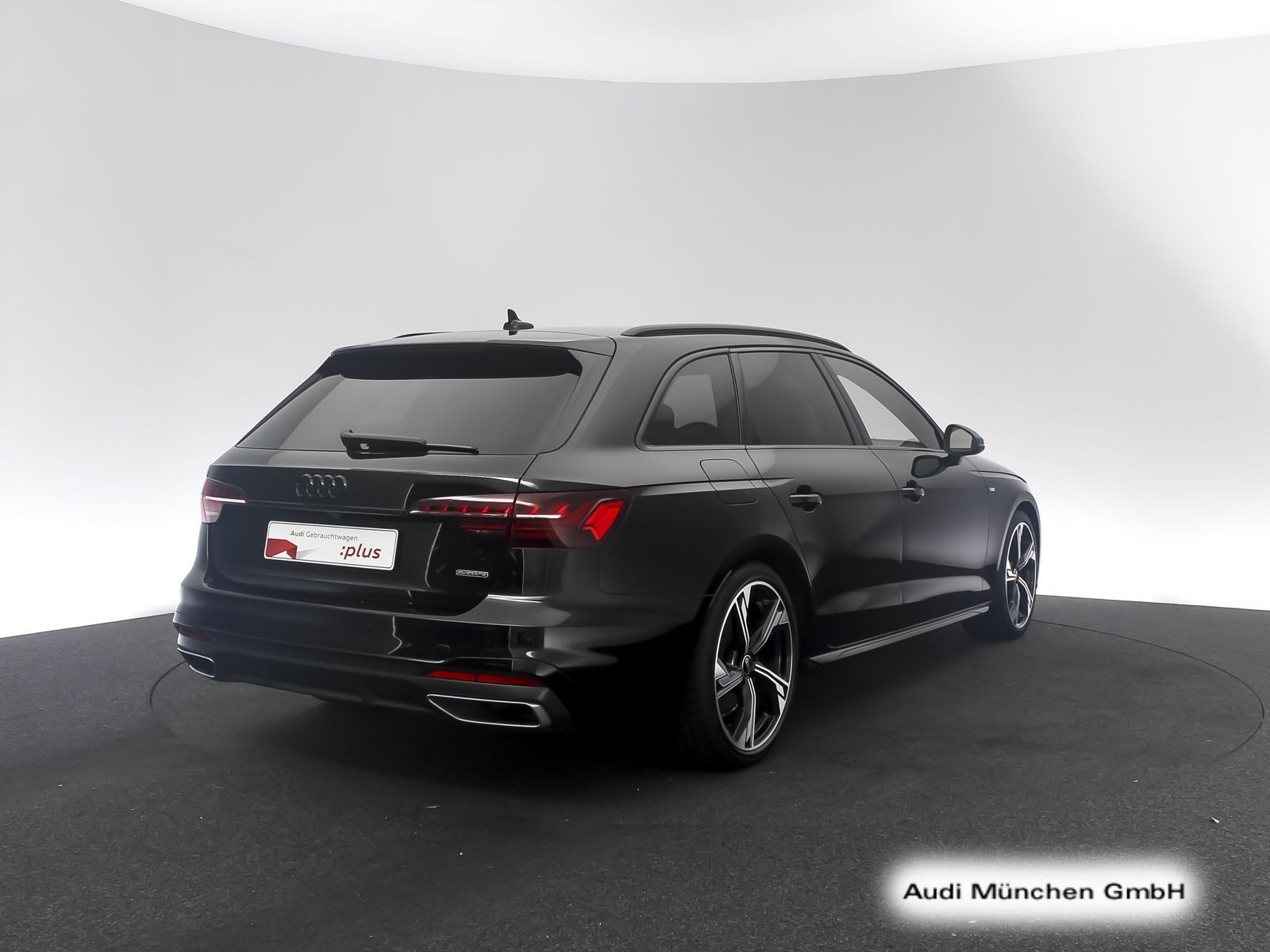 Audi A4 2024 г. Чёрный, пробег 37930 км