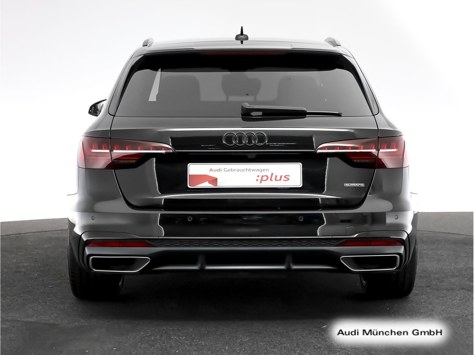 Audi A4 2024 г. Чёрный, пробег 37930 км