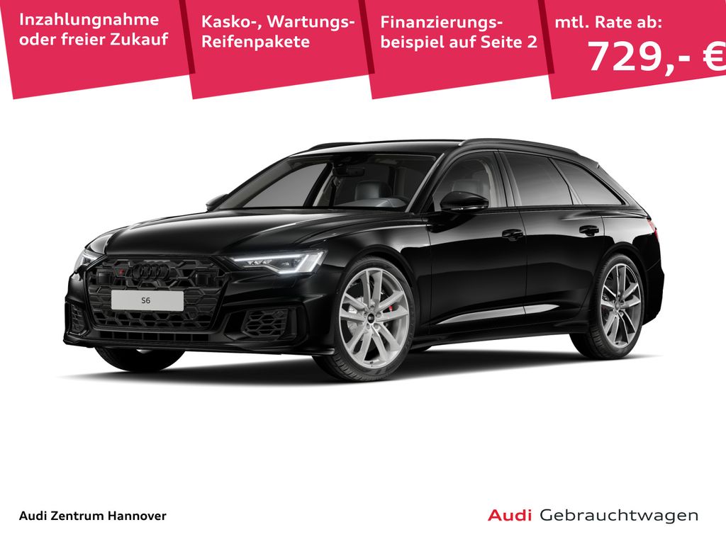 Audi S6 2024 г. Чёрный, пробег 26268 км
