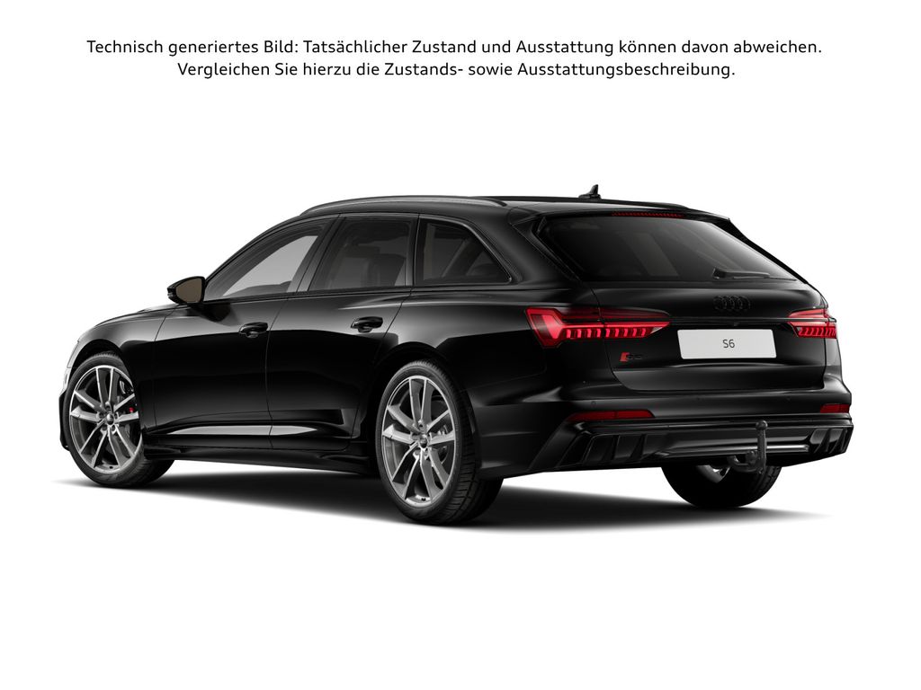 Audi S6 2024 г. Чёрный, пробег 26268 км