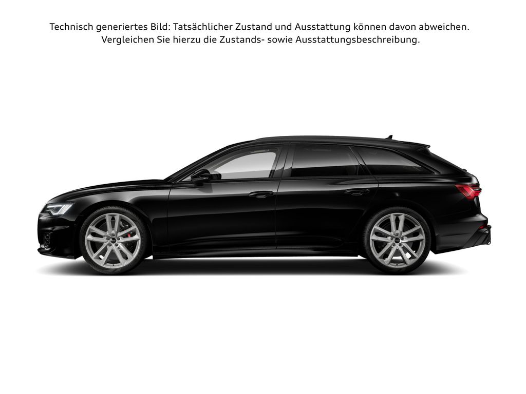 Audi S6 2024 г. Чёрный, пробег 26268 км
