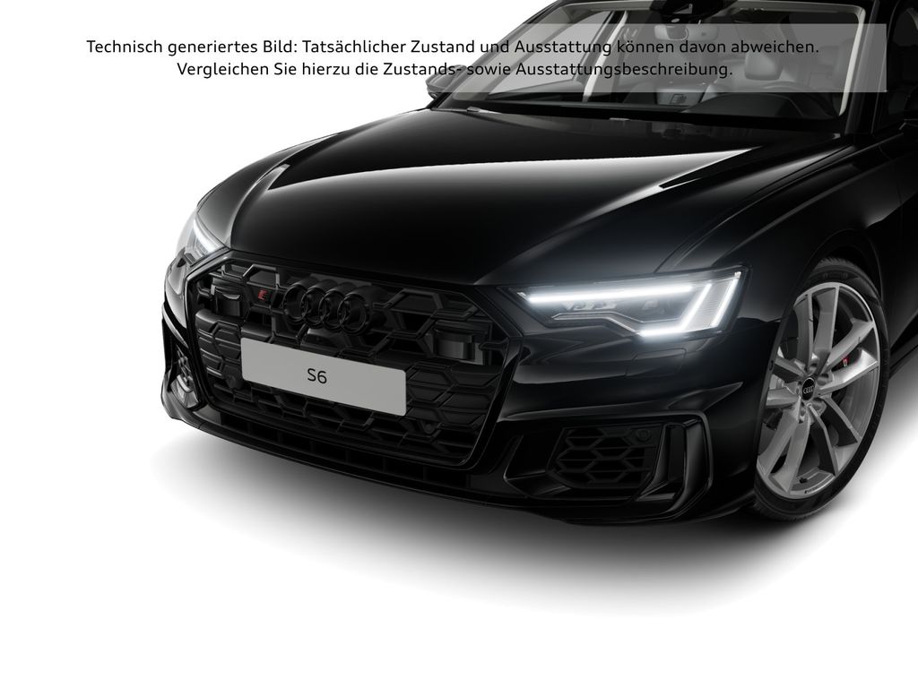 Audi S6 2024 г. Чёрный, пробег 26268 км