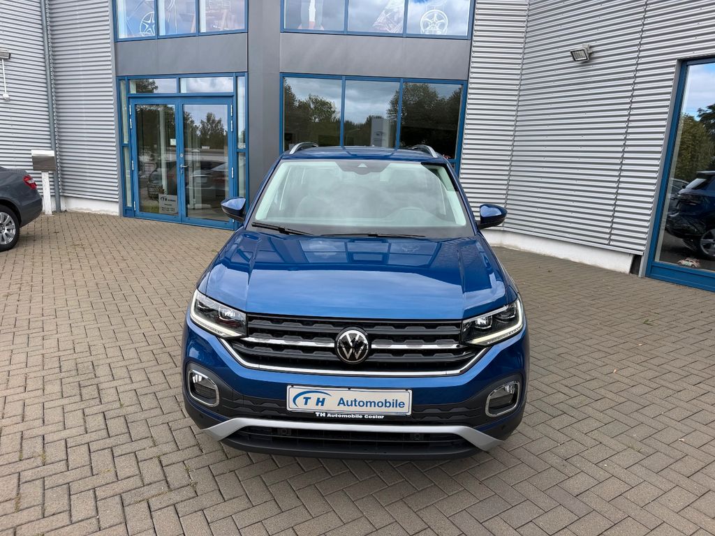 Volkswagen T-Cross 2021 г. Синий, пробег 19494 км