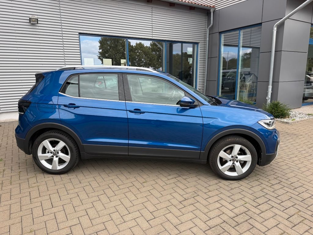 Volkswagen T-Cross 2021 г. Синий, пробег 19494 км