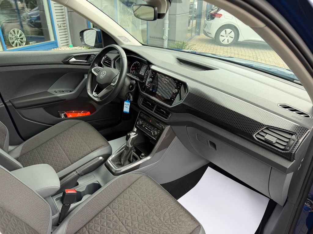 Volkswagen T-Cross 2021 г. Синий, пробег 19494 км