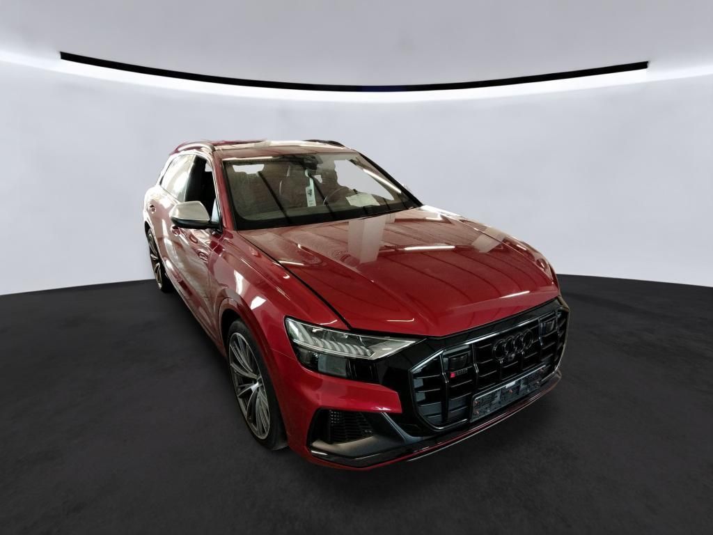 Audi SQ8 2021 г. Красный, пробег 44113 км