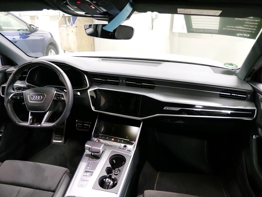 Audi S6 2021 г. Белый, пробег 53800 км