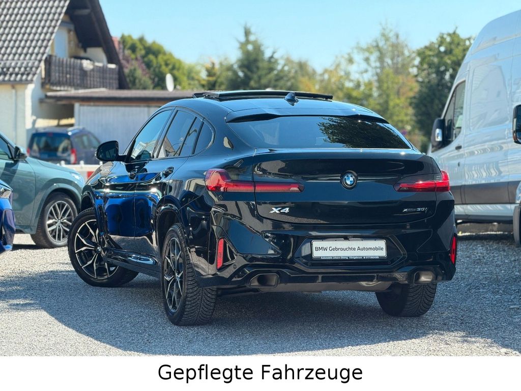 BMW X4 2025 г. Чёрный, пробег 24990 км