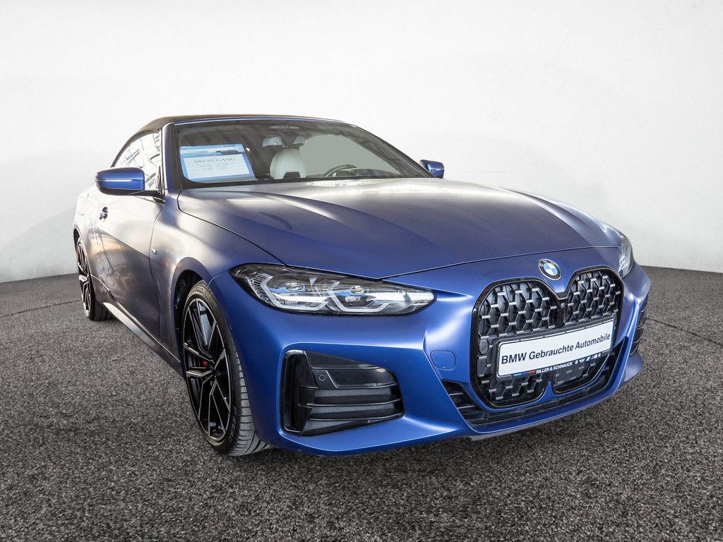 BMW M440 2023 г. Синий, пробег 41851 км