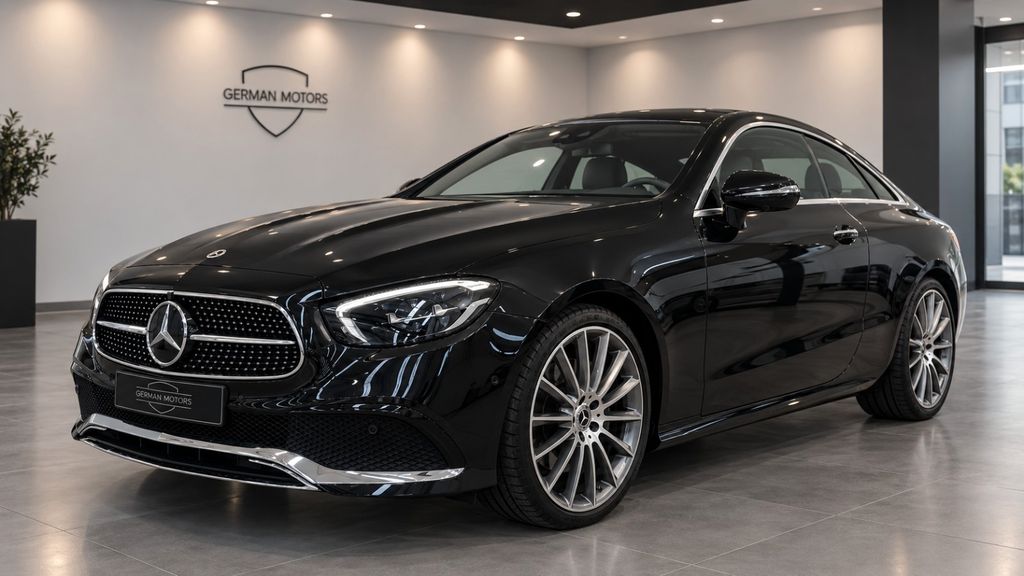 Mercedes-Benz E 300 2021 г. Чёрный, пробег 28124 км