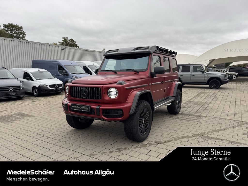 Mercedes-Benz G 63 AMG 2022 г. Красный, пробег 495 км