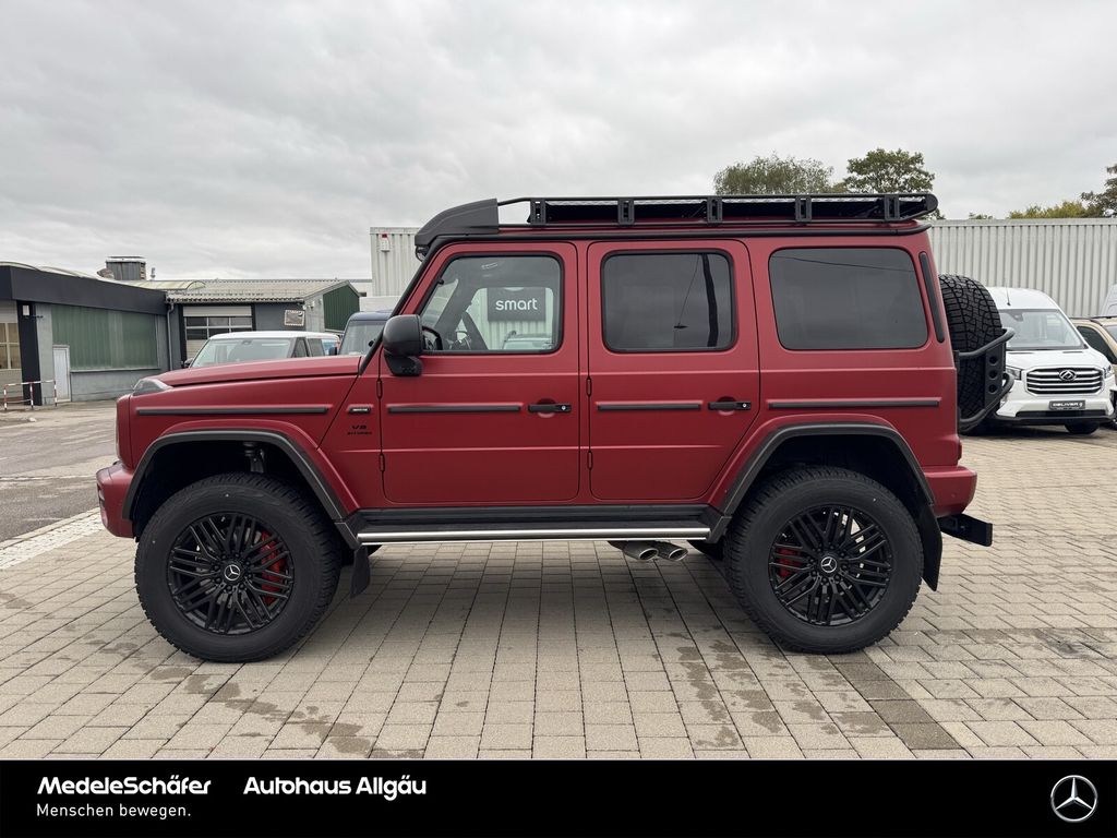 Mercedes-Benz G 63 AMG 2022 г. Красный, пробег 495 км
