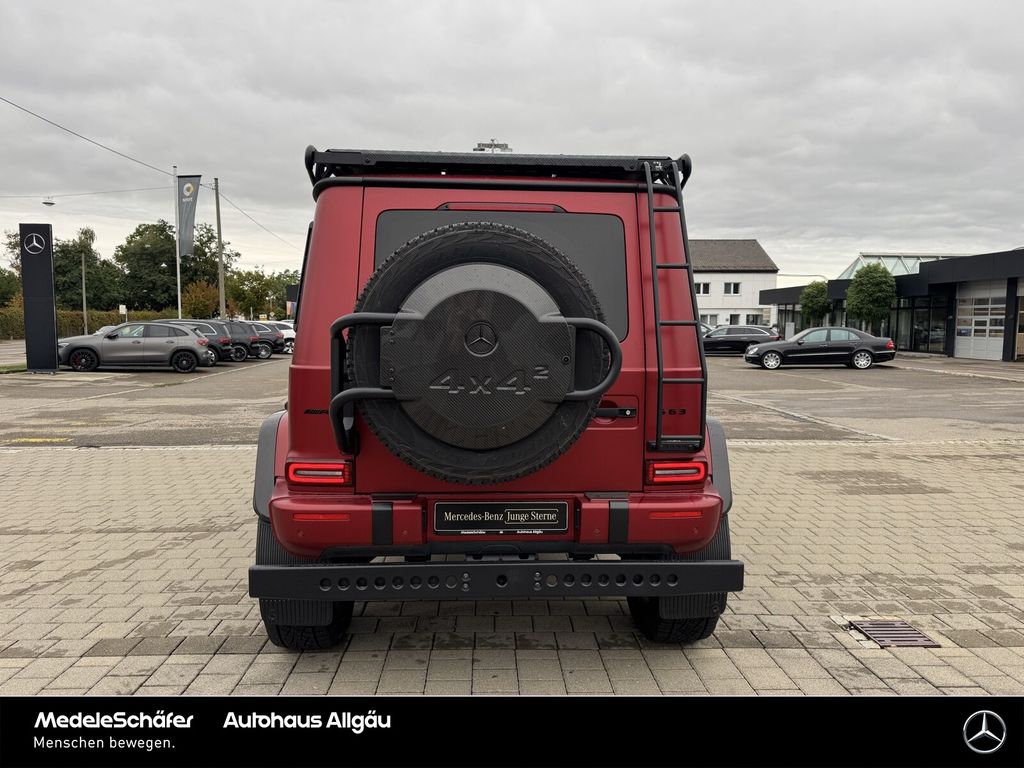 Mercedes-Benz G 63 AMG 2022 г. Красный, пробег 495 км