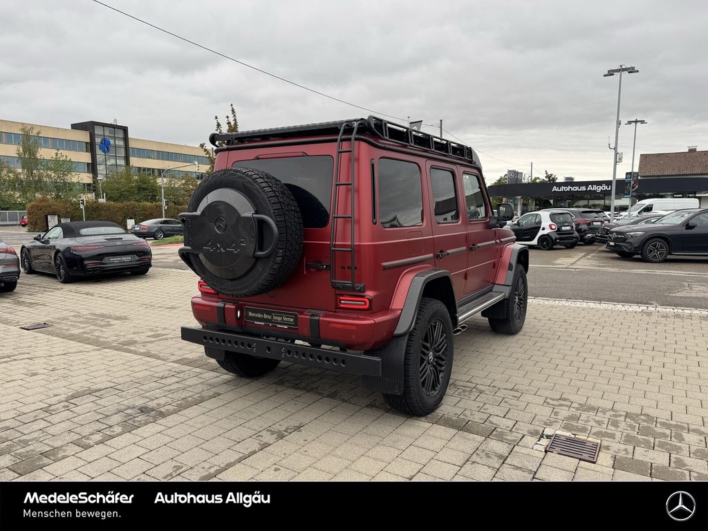 Mercedes-Benz G 63 AMG 2022 г. Красный, пробег 495 км