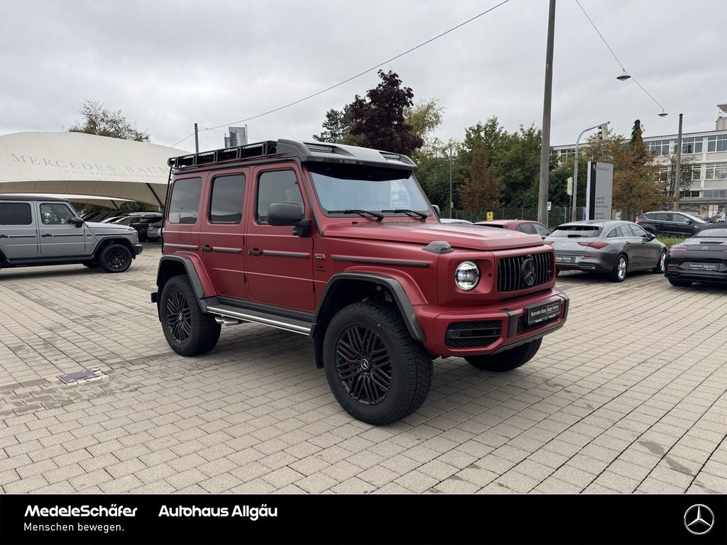 Mercedes-Benz G 63 AMG 2022 г. Красный, пробег 495 км
