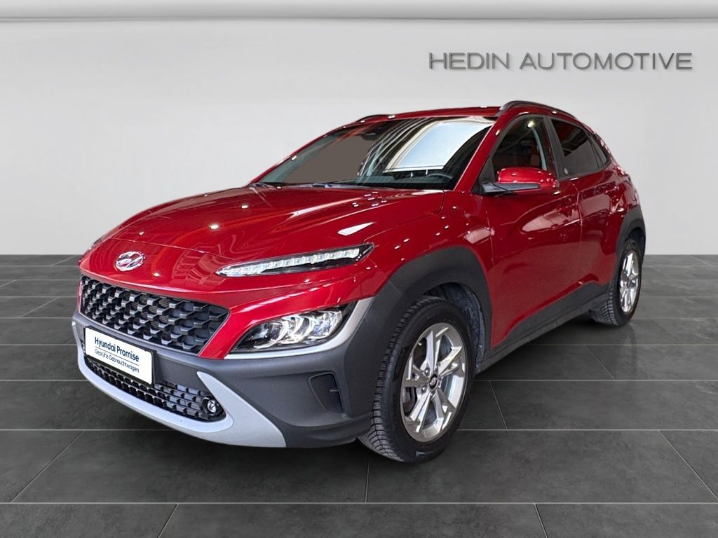Hyundai Kona 2022 г. Красный, пробег 59160 км