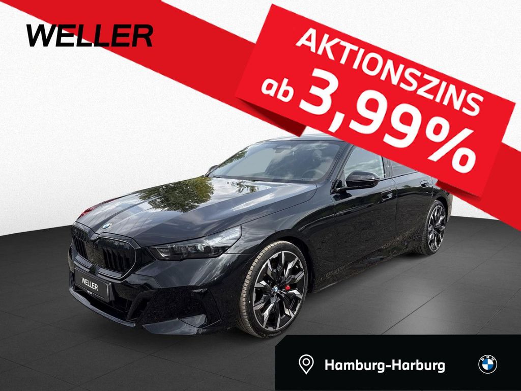 BMW 540 2025 г. Чёрный, пробег 23288 км