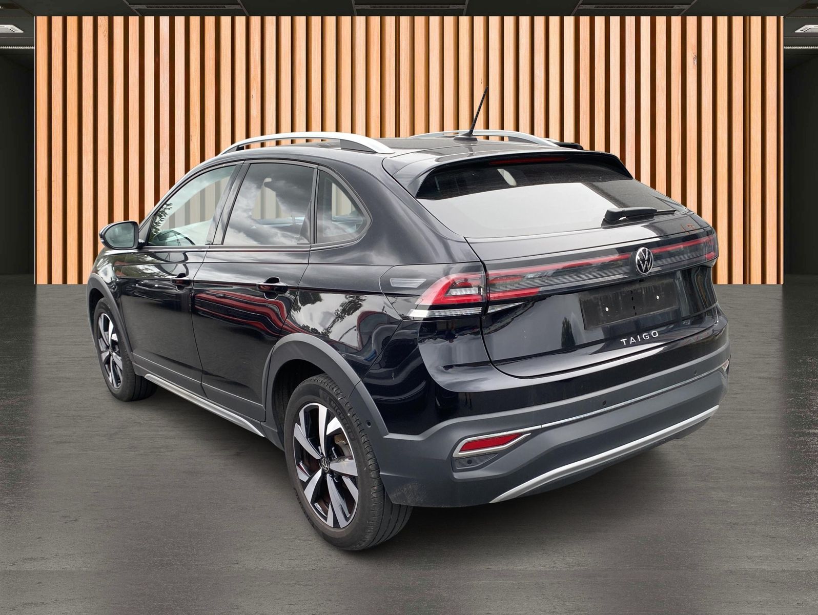 Volkswagen Taigo 2023 г. Чёрный, пробег 57401 км