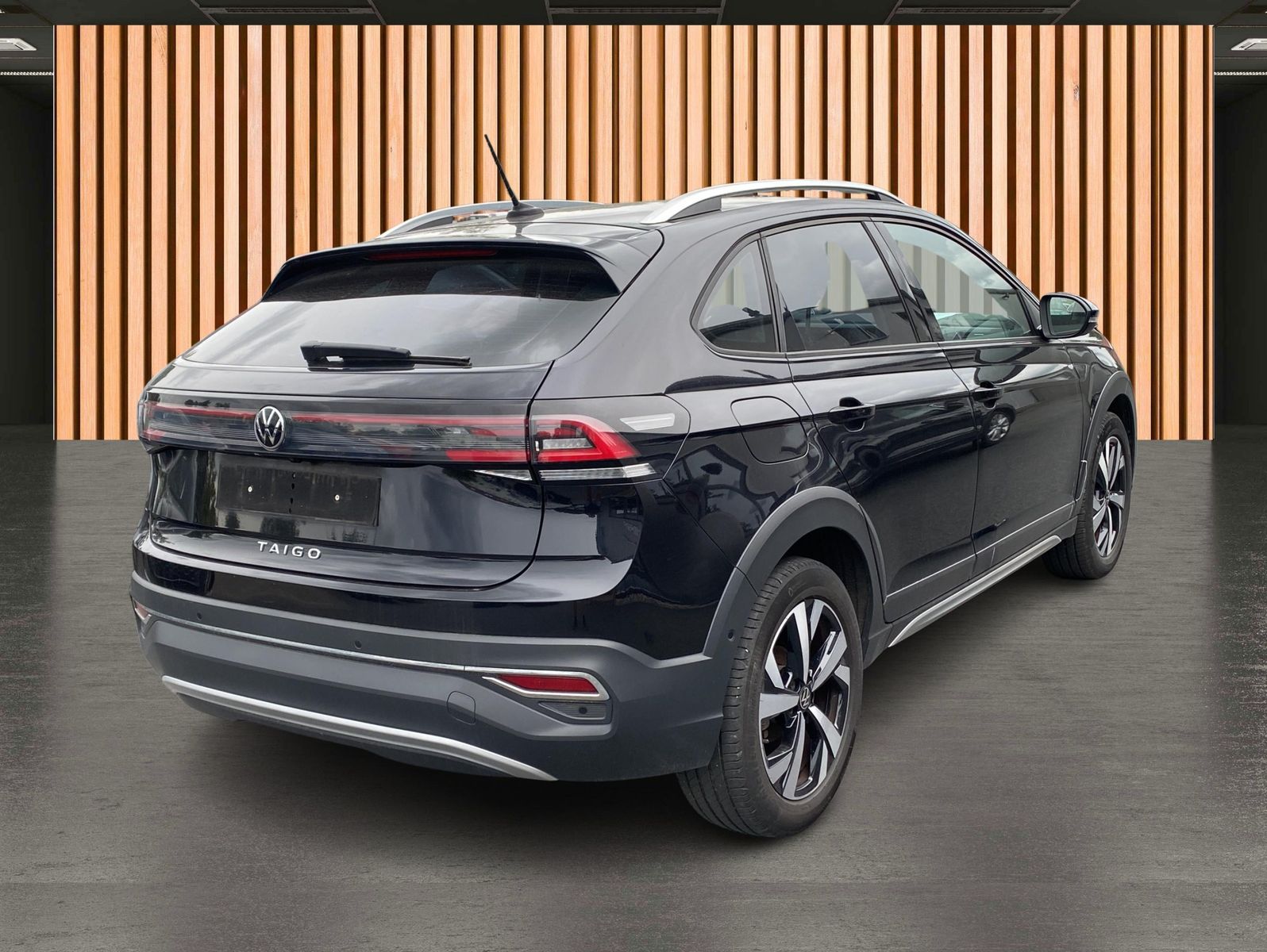 Volkswagen Taigo 2023 г. Чёрный, пробег 57401 км