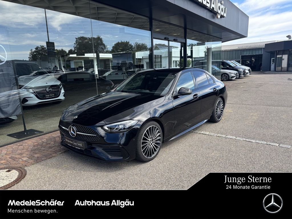 Mercedes-Benz C 180 2024 г. Чёрный, пробег 42350 км