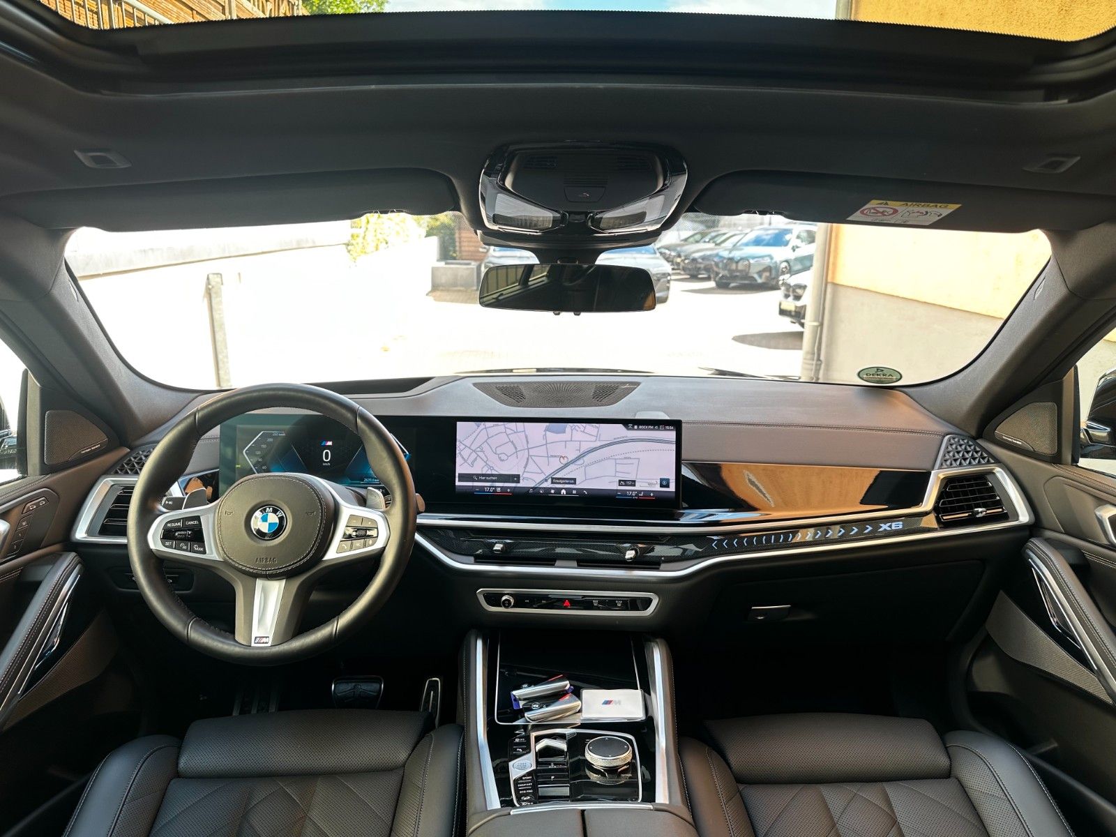 BMW X6 2023 г. Чёрный, пробег 54000 км
