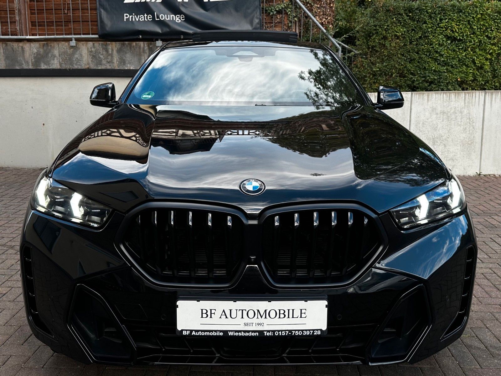 BMW X6 2023 г. Чёрный, пробег 54000 км