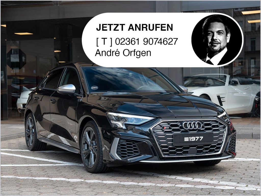 Audi S3 2022 г. Чёрный, пробег 10060 км